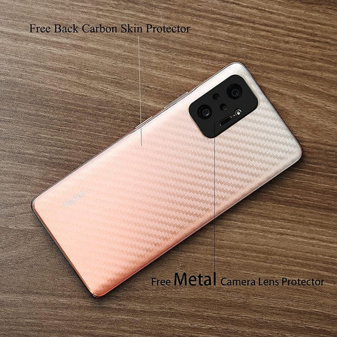 Ibywind Screen Protector for Redmi Note 10 Pro 4G - 2Pcs Tempered Glass, 1Pc Camera Lens Protector, Easy to Install