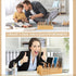 Burbell 10 Bamboo Charging Station for Multiple Devices, Cell Phone Docking Charging Station Organizer and Cord