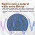 Generic Sleep Pillow Speaker, Bluetooth Under Pillow Speaker for Sleeping with White Noise and Timer for Adults Side