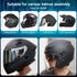 Motorcycle Helmet Bluetooth Headset, Outdoor Hands-Free Speaker, Bluetooth 5.3 EDR, High Sound Quality