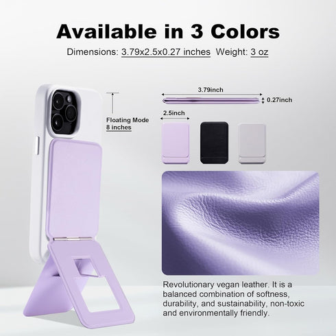 zreoktbe 15/14/13/12 Phone Tripod Stand Compatible with iPhone Series, Angle Adjustment & Strong Magnets Invisible