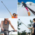 UURig 47.64" Insta360 Action Cameras Selfie Stick Extendable for Sports Camera, Selfie Vlogging Invisible Extension