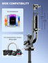 SelfieShow 71" 17/16/15/14/13/Android/Camera Aluminum Phone Tripod, Travel Tripods for iPhone with Remote, Extendable