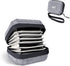 JJC Hard Shell Lens Filter Pouch Case for 10 Circular Filters Up to 67mm, Dustproof & Water-Resistant Storage Wallet