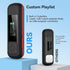 AGPTEK 64GB MP3 A55PL 2 1 USB C Player, in Type-C & USB Stick Music Player Supports Replaceable AAA Battery, FM Radio