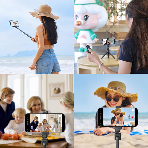 Newmowa 15 26) Phone Wireless Bluetooth Remote Control, Support Video Photo Shooting/Zooming/Lens Switching