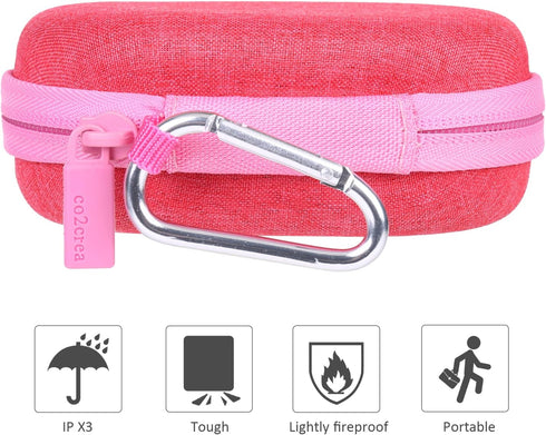 co2CREA Hard Case Replacement for Logitech POP Wireless Mouse, Heartbreaker Rose Design