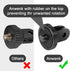 Tripod Mount Adapter for GoPro, 1/4”-20 Tripod Mount for Insta 360/Gopro Hero/Sony Action Cameras