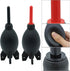 Lens Cleaning Kit Contains 2 Pcs Rubber Rocket Air Blower Duster, Lens Cleaning Pen, Blower Brush Dust Cleaner and Carrying Pouch, for Lens, Camera, SLR, Telescope, Magnifying Glass, Phone