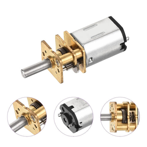 3V 300RPM 0.8 10mm DMiotech Rated Torque Output Shaft Length Micro DC Speed Reduction Motor Mini Metal Gearbox Motor