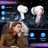 2025 4 IP7 Wireless Earbuds Bluetooth Headphones, Hi-Fi Stereo Deep Bass Ear Buds, ENC Noise Cancelling Mic, USB Fast