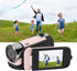 Focket 1080P 16MP 2.4in 16X 1020mAh 32GB Digital Camera, FHD Vlogging Camera with Flip Screen, Digital Zoom, Flash