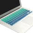 Batianda Ombre Color Keyboard Cover for MacBook Pro 13 inch Model A1708, No Touch Bar, 2017 & 2016 Release, Gradient