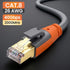 8 6ft, 40Gbps 2000MHz 26AWG Cat8 RJ45 PS5 Cat Ethernet Cable High Speed LAN Cables Shielded, Heavy Duty Outdoor Indoor