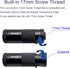 FotoZ tech FotoZ 8X 8X 17mm Monocular Telescope for iPhone & Android and Most Smartphone, with Optical Zoom Telephoto