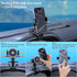 DRPHKTT 360 4-7 inches Universal Rotating Dashboard Phone Holder for Car - Spring Clip Car Phone Mount, No Adhesive No