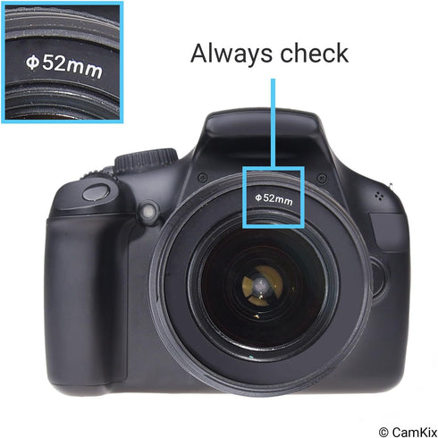 2 lens shades: tulip + rubber 1 lens cap reduces lens reflections protects against excessive sunlight for enhanced photos and videos