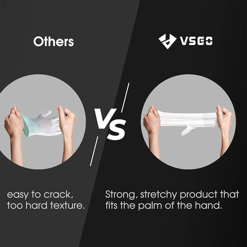 VSGO DDG-1 Camera Cleaning Gloves - Professional Anti-Static Cleaning Gloves White for Camera, Sensor Cleaning