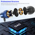 USB C Earbuds for Google Pixel 8, iPhone 15 Plus, Galaxy S24, OnePlus, Wired Type C Earphones with Microphone, Blue.