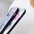 Compatible with iPhone 11 Pro Max Case, Finger Grip, 3D Embossed Pink Flowers Gray Shell Design, Rugged Shockproof Case