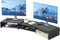 LEKETREE Dual Monitor Stand Riser with Drawer, Computer Stand for Desk, Workspace