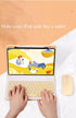 Keyboard Case Mouse Compatible with iPad Pro 11 inch (M4) 2024, Detachable Cute Color Keyboard Case, Supports Pencil