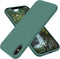OTOFLY Compatible with iPhone X Case - Ultra Slim Fit Liquid Silicone Case with Full Body Protection, 5.8 inch (Pine
