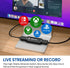 4K 3.0, Cam Link USB Capture Card HDMI to USB Plug-and-Play for Microscopes, DSLR, Electronics Repair & Precision Work