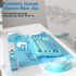 Wireless Keyboard Mouse Combo - MOFII 104 Round Keys Full-Size Cute Colorful Keyboard and Mouse for PC/Mac
