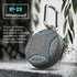 ENCASED 4 Pack Waterproof Airtag Keychain Holder (IPX8) Case for Apple Air Tag Holder Military-Grade Drop/Shockproof, Protective Screw-down Cover (Black/Blue)