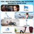 BScintilla 4-in-1 360 Multifunctional Magnetic Selfie Stick,Universal Rotation Phone Tripod with Wireless
