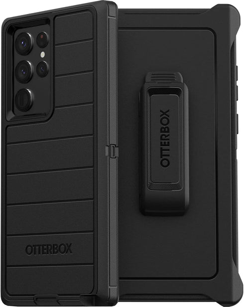 OtterBox Defender Series Case for Samsung Galaxy S22 Ultra (Only) - Holster Clip