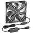 120mm x 25mm DC 5V Brushless USB PC Case DVR CPU Cooling