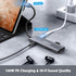 HUBFINDER USB C Hub, 9 in 1 Multiport Adapter with 100W Power Delivery, 4K HDMI Output, 3 USB 3.0 Ports, USB-C 5 Gbps
