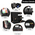 Gifts for Men Desk Organizer, Wooden Phone Docking Station for Key Wallet Holder, Watch Organizer for Birthday Gifts