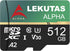 lekutas 512GB Micro SD Card, microSDXC UHS-I Flash Memory Card TF Card, High