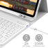 Keyboard Case for iPad 10th Generation 2022 10.9 Inch, Magnetic Detachable Wireless Bluetooth Keyboard, Gray