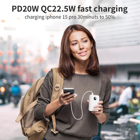 GEEPFINE 5V 2A/3A Pack Charging,2 1 Power Bank for Heated Jacket,Battery for Heated Vest,Heated Blanket,Heated