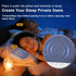 Generic 6.0 (1pcs) Ultra-Thin Bluetooth Pillow Speaker with Bluetooth - Bone Conduction Technology, Sleep Pillow