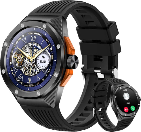 Military Smartwatch for Men, 1.46" Touch Screen Tactical Fitness Tracker with Health Monitoring, 100+ Sport Modes for