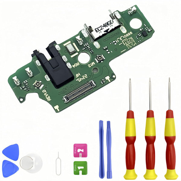 Galaxy A14 5G USB Charging Port Flex Cable Replacement, Repair Part with Tools for Samsung Galaxy A14 5G