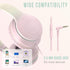 rockpapa L22 Wired Headphones for Kids, Foldable Stereo 3.5mm Corded Headphones with Microphone for School Classroom,