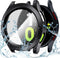 Goton Waterproof Case for Galaxy Watch 5 & 4 with Screen Protector 44mm, No Fog Tempered Glass Face Cover