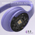 DOQAUS Wireless Headphones Bluetooth, 90 Hours Playtime with 3 EQ Modes, HiFi Stereo Headphones with Microphone, Soft