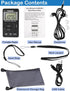 ZHIWHIS Portable Radio, AM FM Mini Transistor Rechargeable Battery Personal Digital Tuning Stereo Pocket Walkmen with