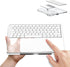Transparent Acrylic Keyboard Stand and Touchpad Tray, Suitable for Apple Magic Keyboards and Touchpads