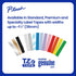 (TZeMQP35), Laminated,1/2in 16.4ft (12mm 5m), Brother Genuine P-Touch TZe White Print on Berry Pink Label Tape x x