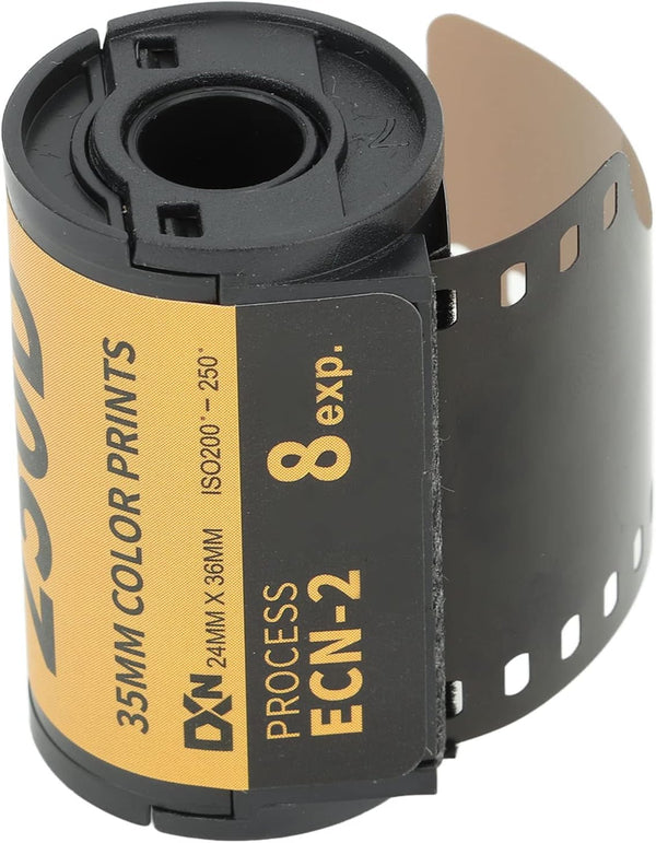 Tgoon Color Print Film, 200-250 Degree Vintage High Contrast ECN 2 Process 35mm Wide Exposure Range Film Roll (#1)