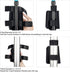 JJC Equipment Mounting Strap for Power Bank on Tripod, Remote/Off-Camera Flash Holder Strap