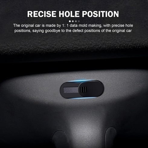 Foelony 3 Car Camera Slider Cover, Ultra-Thin Camera Protection Cover, Anti-Scratch Webcam Covers for Privacy